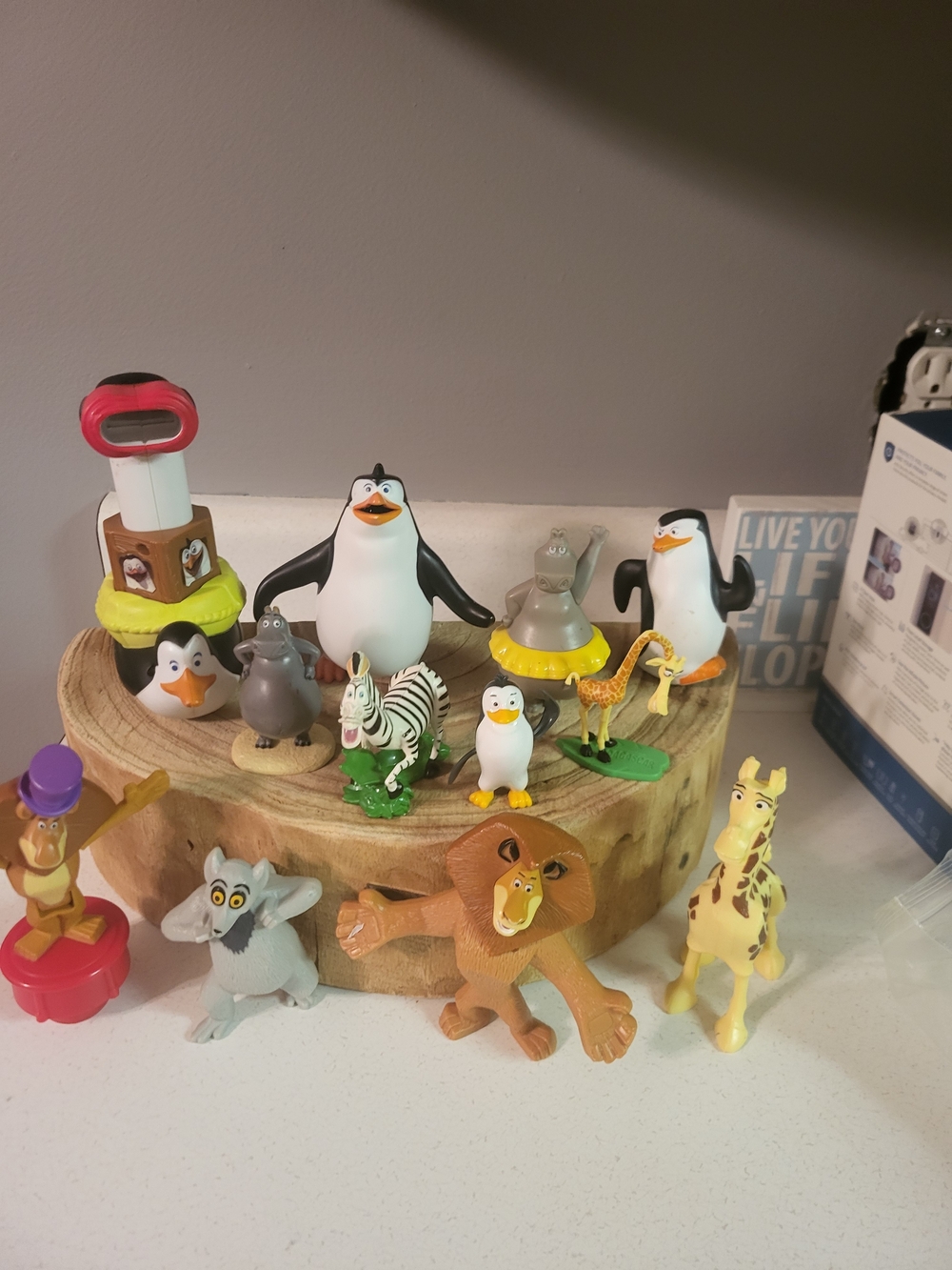 Vintage Madagascar Toy Lot